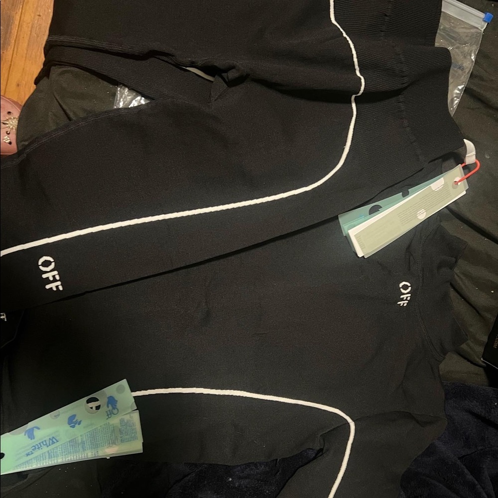 OFF-WHITE OUTFIT could be sold separately! top m/l bottom s/m